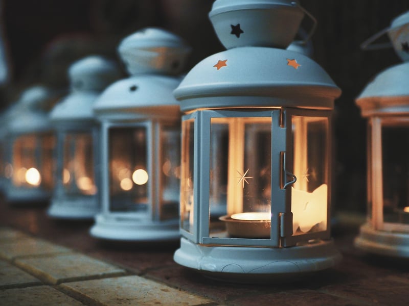 Glass Jar Lanterns